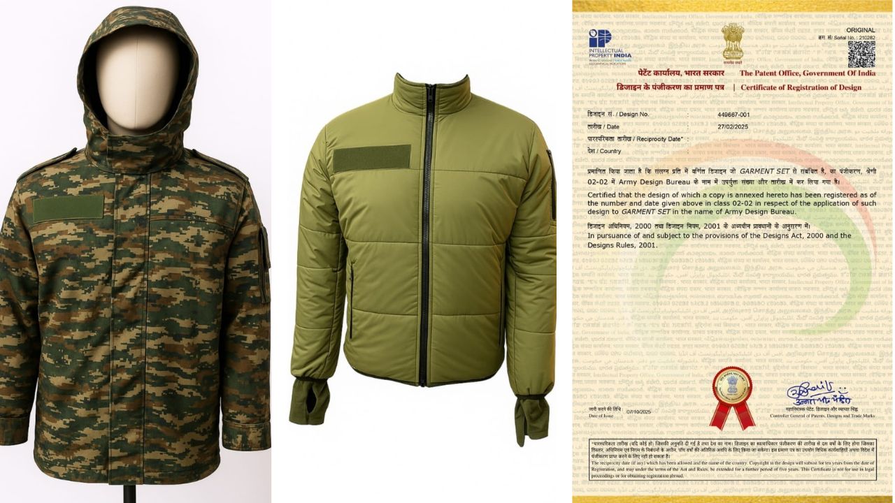 सेना ने नए कॉम्बैट कोट का IPR अपने नाम किया, नकल करने पर होगी कानूनी कार्रवाई, लगेगा जुर्माना