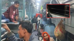उदयपुर से जयपुर जा रही ट्रेन पर पथराव, अजमेर से 5 किमी पहले हुई घटना; यात्रियों में मचा हड़कंप