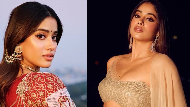 Janhvi Kapoor Aces Monotone Makeup Look At Deeya Shroff-Mihir Wadhwani's Wedding