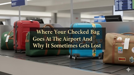 Where Your Checked Bag Goes At The Airport And Why It Sometimes Gets Lost