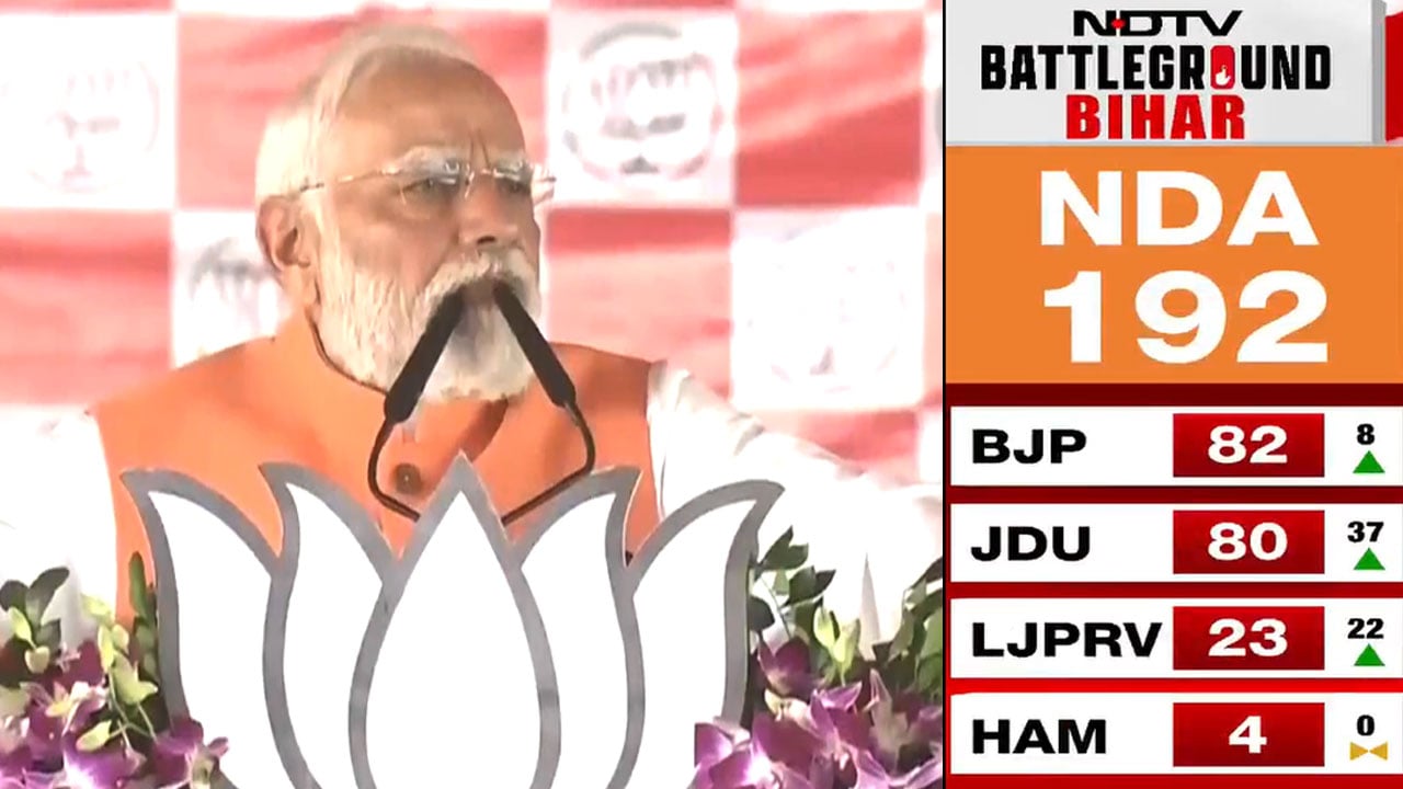 When PM Modi Predicted Massive NDA Win In Bihar