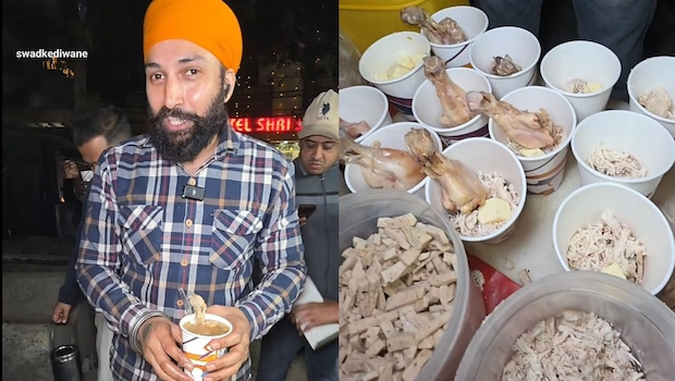 Delhi Food Stall Serves Chicken And Mutton Soup So Loaded, It's Winning Hearts Online