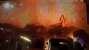 CCTV Shows Moment Car Blew Up On Jam-Packed Road Near Red Fort
