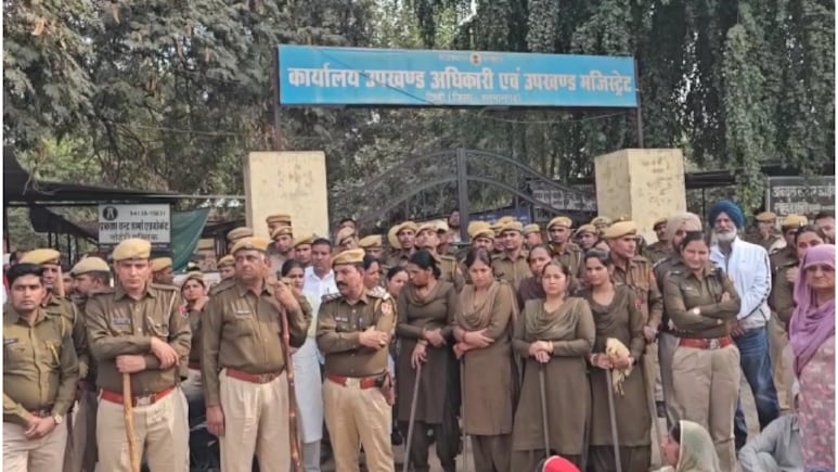 टिब्बी एथेनॉल प्लांट विवाद: 15 माह का धरना टूटा, पुलिस छावनी में बदला इलाका, 67 लोगों ने दी गिरफ्तारी