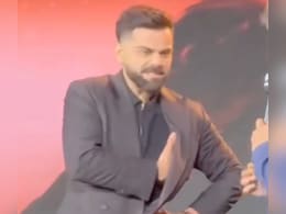 "<i>Do Din Mein</i> Match <i>Khelna Hai</i>": Virat Kohli Clutches Ribs In Laughter At Event - Video