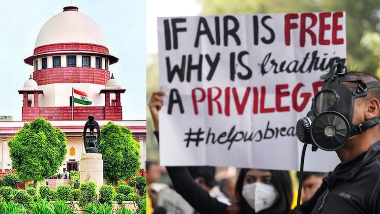 प्रदूषण के खिलाफ दिल्ली में प्रदर्शन, सांसों के संकट पर बुधवार को सुप्रीम कोर्ट में अहम सुनवाई