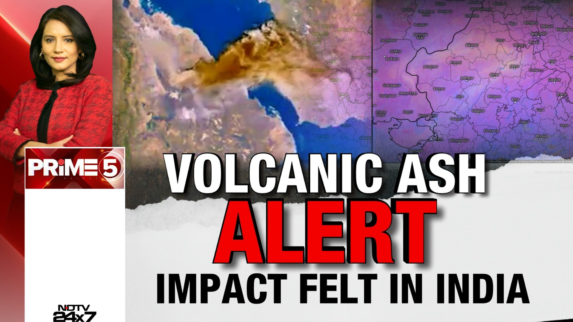 Will Ethiopian Volcanic Ash Plumes In Delhi Affect Air Quality?