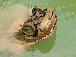 Municipal Vehicle Falls Into River Moments After Inauguration In Kerala