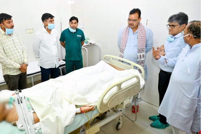 29 अक्टूबर को राहुल का हालचाल जानने पहुंचे सीएम भजनलाल शर्मा 29 अक्टूबर को राहुल का हालचाल जानने पहुंचे सीएम भजनलाल शर्मा