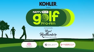 #NDTVGolfProAm Tees Off