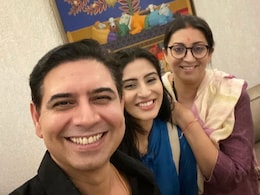 Smriti Irani Congratulates Newlyweds Ashlesha Sawant And Sandeep Baswana: "Some Love Stories Take Interesting Turns"