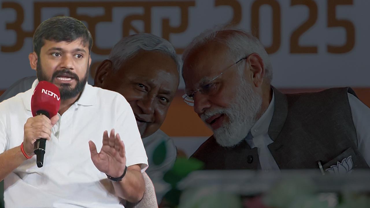 BJP Signals Development Only If NDA Wins, Says Kanhaiya Kumar