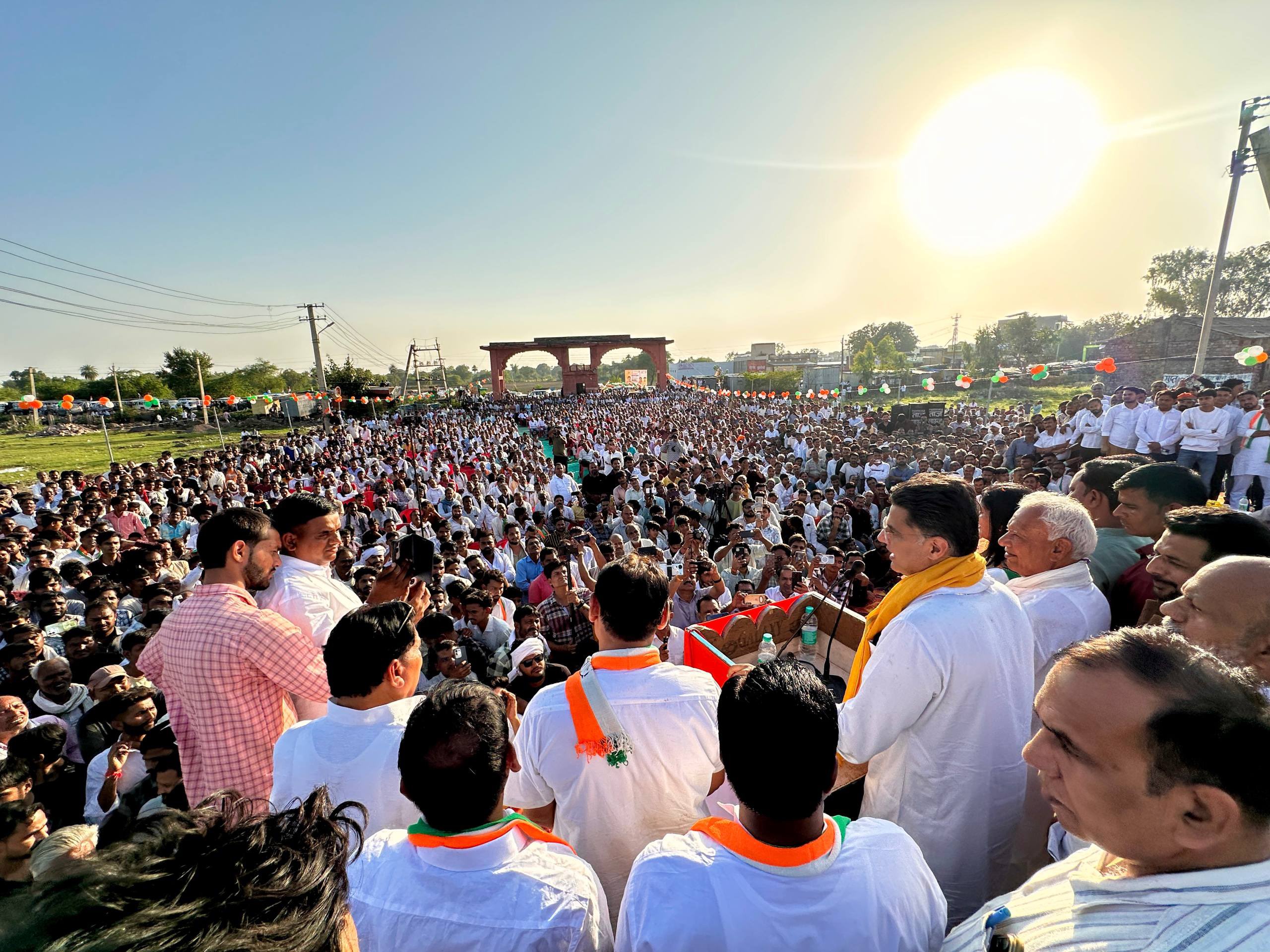 सचिन पायलट ने अंता उपचुनाव में चुनावी सभा को संबोधित किया सचिन पायलट ने अंता उपचुनाव में चुनावी सभा को संबोधित किया