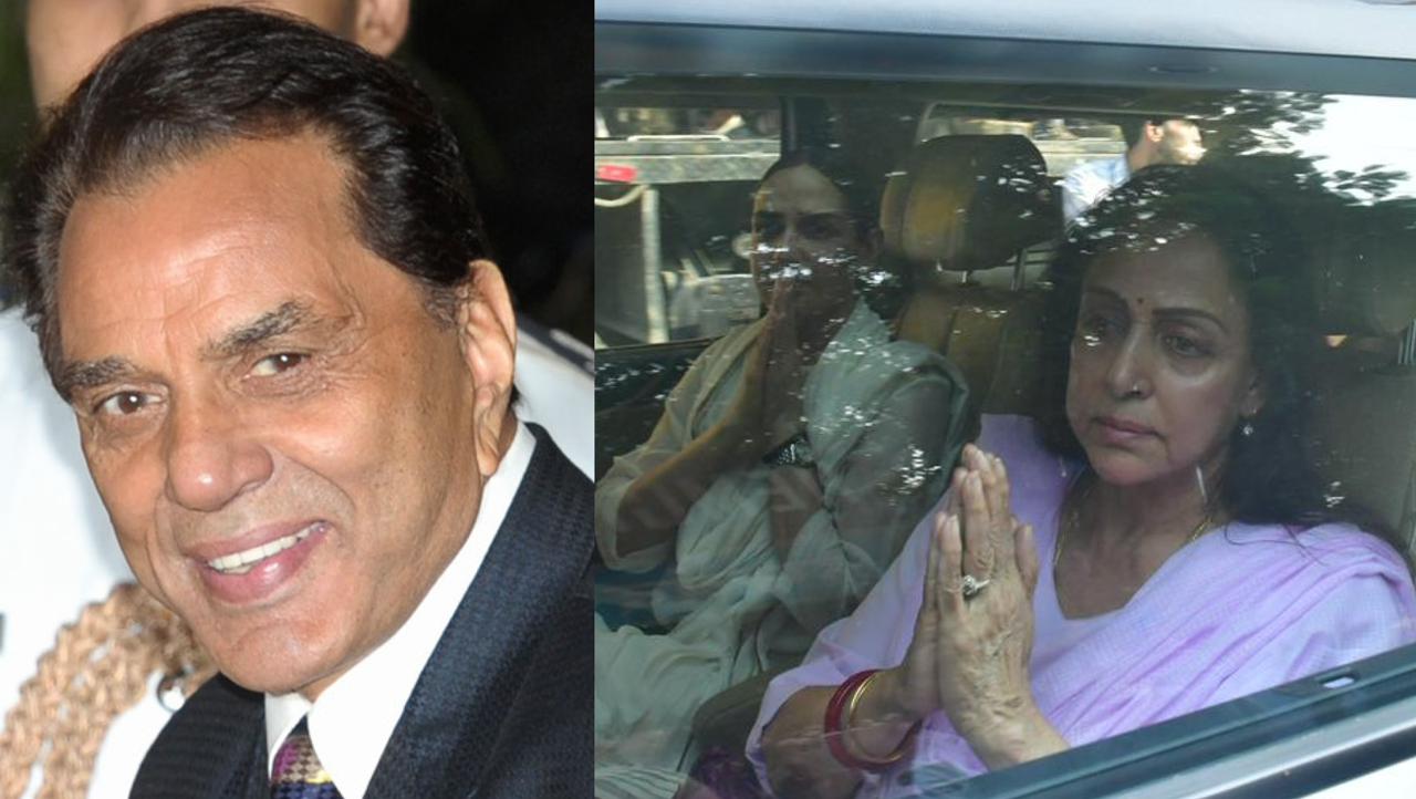 Dharmendra Death News Live Updates: सनी देओल की आंखों में दिखा पापा को खोने का दर्द, हेमा ने दी अंतिम विदाई