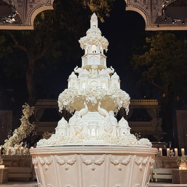 The Wedding Cake For The Million Dollar Udaipur Wedding Is Beyond Extraordinary - See Pics The Wedding Cake For The Million Dollar Udaipur Wedding Is Beyond Extraordinary - See Pics