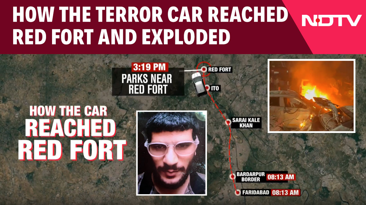 How The Red Fort Blast Car Was Procured, Driven, And Detonated