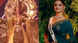 Manika Vishwakarma's Golden National Costume At Miss Universe 2025 Is A Tribute To Buddhism
