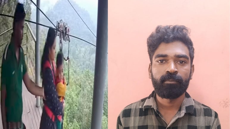 Kerala Man Arrested For Creating Viral AI-Generated Zipline Accident Video