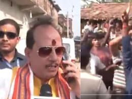 बिहार में डिप्टी CM के काफिले पर भीड़ ने फेंका गोबर-पत्थर, विजय सिन्हा बोले- 'उनकी छाती पर चलेगा बुलडोजर'