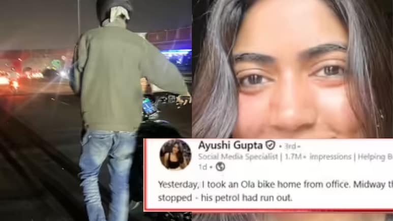 OLA बाईकचं पेट्रोल संपलं! महिला ड्रायव्हरसोबत पंपापर्यंत 1KM चालली, रात्री घरी पोहोचताच आईसमोर रडली अन्..