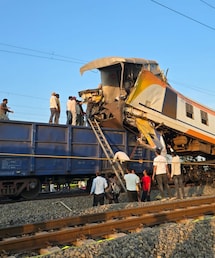 तस्वीरों में देखें कितना भयानक था बिलासपुर रेल हादसा
