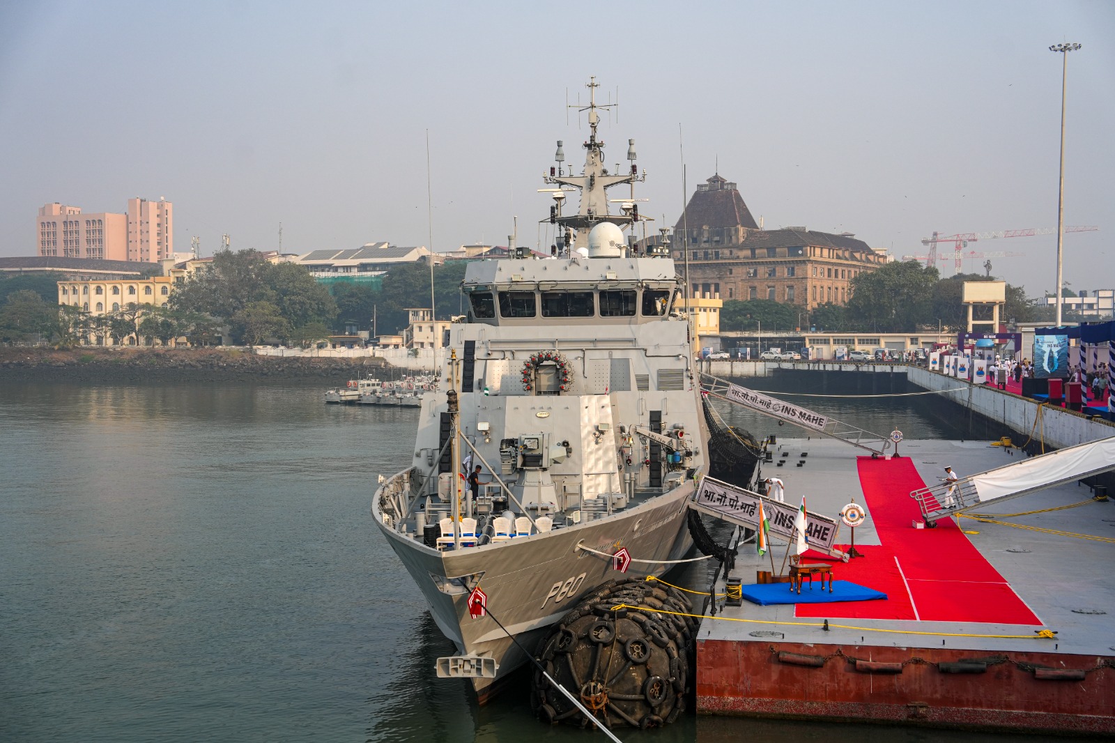 Indian Navy Commissions Indigenous 'Silent Hunter' Anti-Submarine 'Mahe'