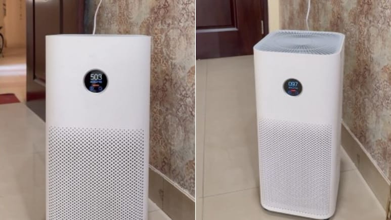 बाहर मत निकलो वरना दम घुट जाएगा! घर का दरवाजा खुलते ही 500 के पार हुआ AQI, देखें प्रदूषण के खौफनाक सच का Video