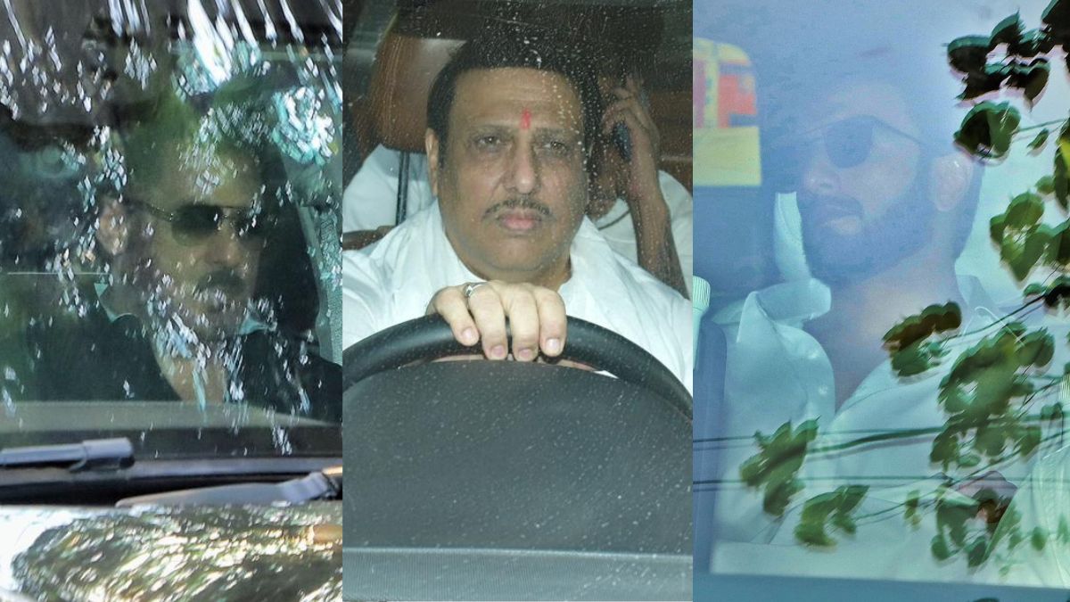 Photos: Salman Khan, Ranveer Singh, Govinda Pay Last Respects To Dharmendra At Mumbai Crematorium