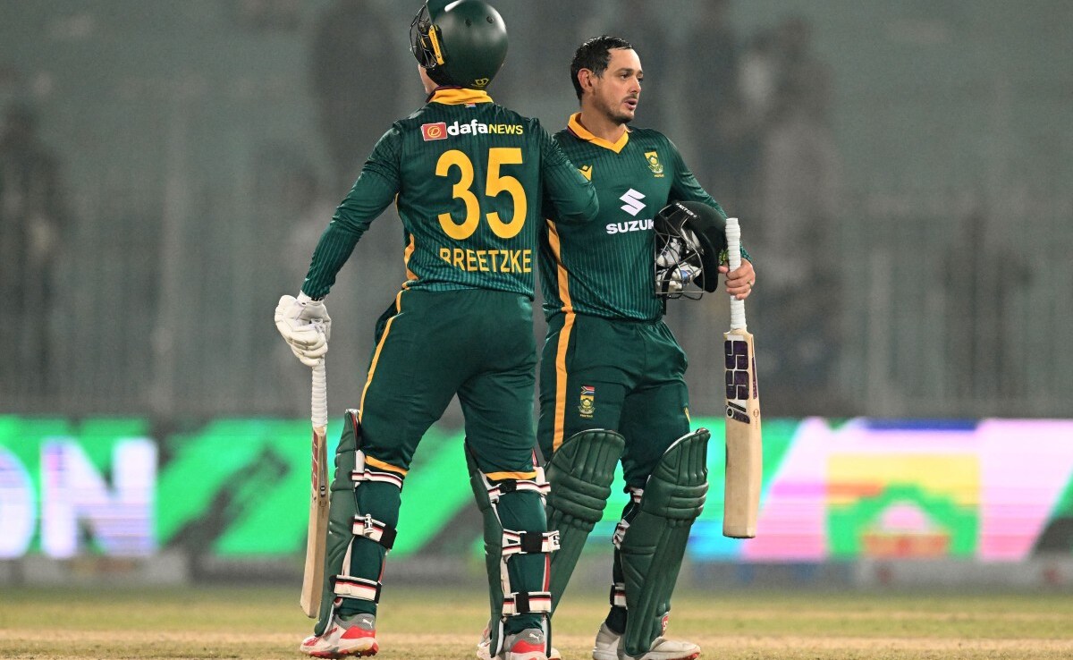 Quinton De Kock Revives International Career With Century As South Africa Thrash Pakistan In 2nd ODI