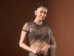 Rakul Preet Singh Redefines Cocktail Wear In Tarun Tahiliani's Sequin Saree