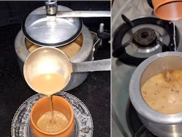 चाय बनाने की निंजा टेक्निक देख घूमा लोगों का सिर, कुकर में डाली चायपत्ती, दूध, चीनी, लगाई सीटी और फिर...