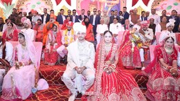 21 दूल्हों के साथ निकली CM मोहन के बेटे की बारात, बरसाए फूल... सामूहिक सम्मेलन में होंगे सात फेरे, ये VIP मेहमान शामिल