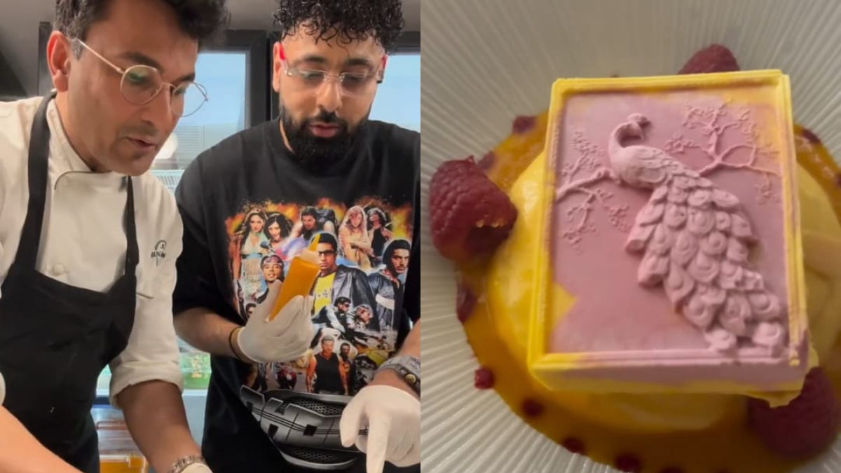 Watch: Rapper Badshah Joins Chef Vikas Khanna In The Kitchen, Plates A Lovely Dessert