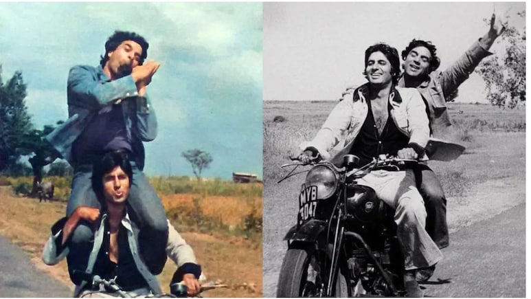 धर्मेंद्र-अमिताभ की आइकॉनिक फिल्म, विलेन की इस एक डायलॉग से चमक गई थी किस्मत, रातों-रात बन गया था स्टार