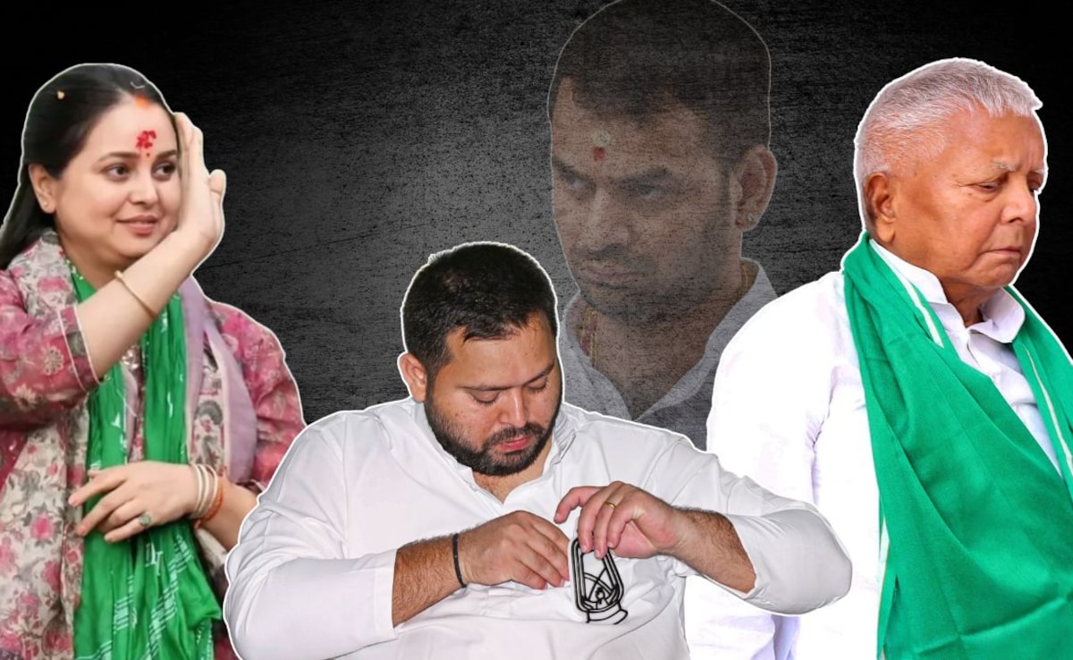 The Inside Story Of Lalu Yadav's Family Meltdown After Bihar Election