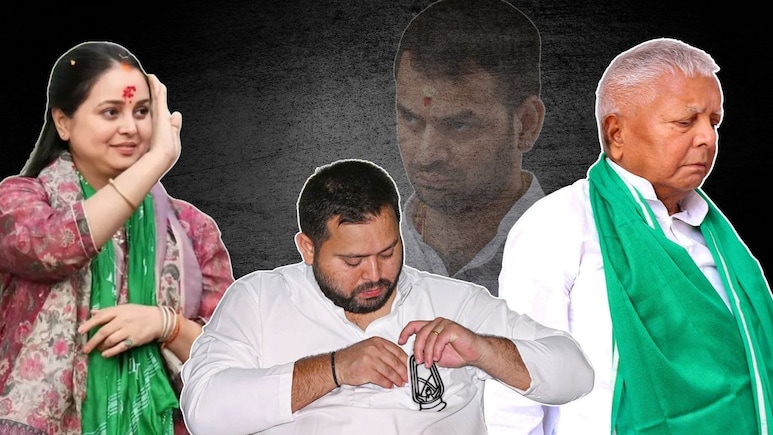 The Inside Story Of Lalu Yadav's Family Meltdown After Bihar Election