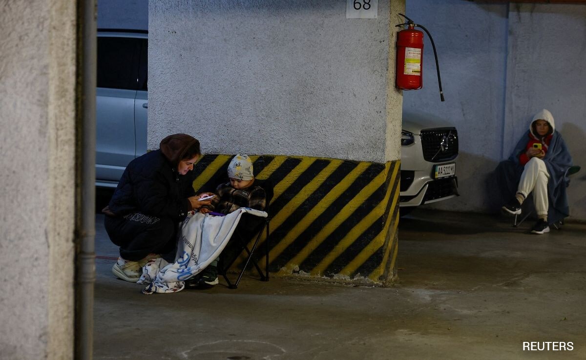 Freezing, Dark: Kyiv Residents Stranded As Russia Targets Power System