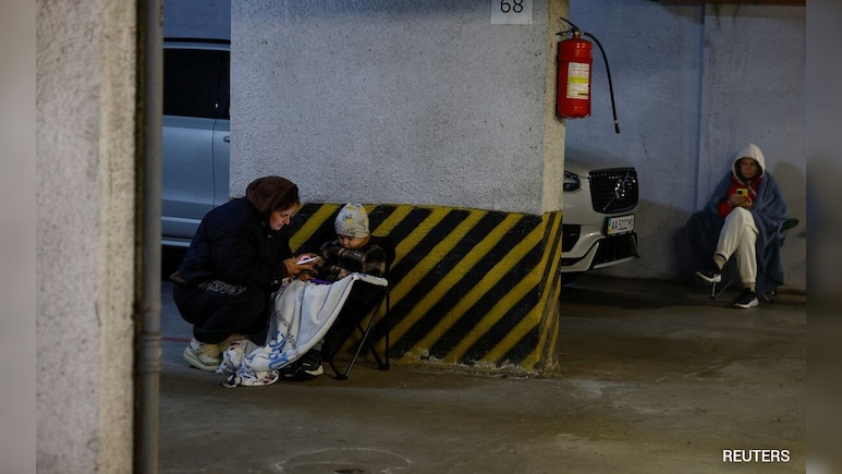 Freezing, Dark: Kyiv Residents Stranded As Russia Targets Power System