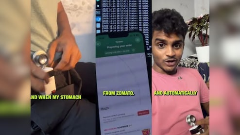 पेट की आवाज सुनते ही खाना ऑर्डर...बेंगलुरु के शख्स का अनोखा जुगाड़ वायरल, इंटरनेट पर मचा रहा है तहलका