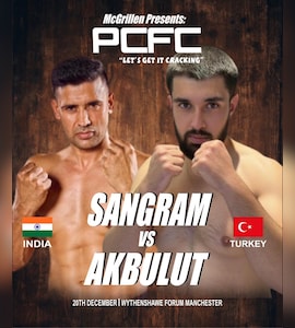 Two-Time MMA Champion Sangram Singh To Make Historic Third Appearance Against Turkeys Akbulut In England Debut