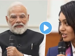 Video: Video: तुमच्या चेहऱ्यावर एवढं तेज, काय आहे यामागचं रहस्य?, हरलीनच्या प्रश्नाला PM मोदींनी दिलं भन्नाट उत्तर
