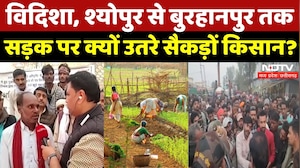 MP Farmers Protest: सड़क पर क्यों सैकड़ों किसान? | Crops Damage | Vidisha | Farmers News | Latest