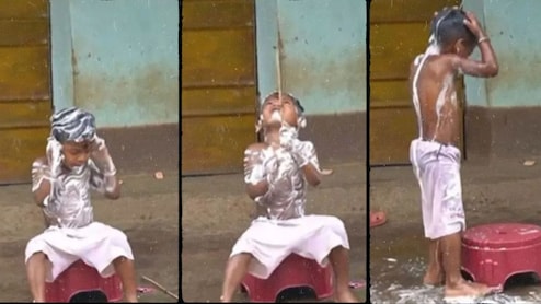 देसी जुगाड़ लगाकर बच्चे ने नहाने के लिए बनाया ऐसा Shower, देख माथा मलते रह गए लोग