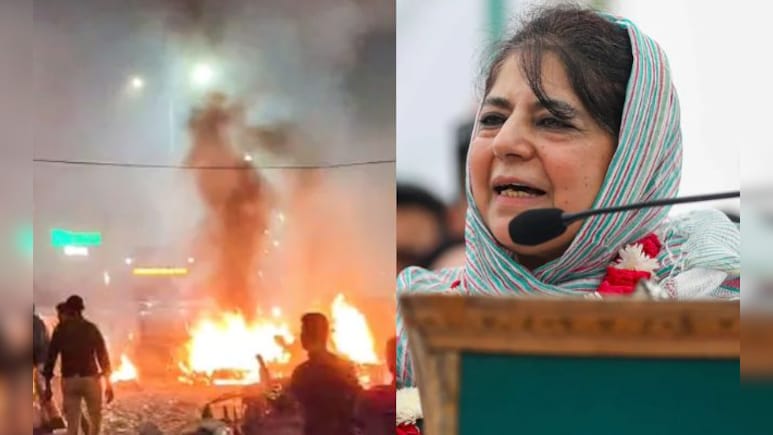 'Kashmir's Problems Seen At Red Fort': Mehbooba Mufti Shocker On Delhi Blast