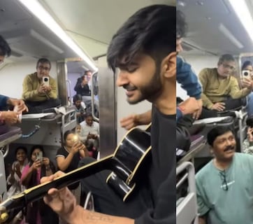 इंतहा हो गई इंतजार की...चलती ट्रेन में जब शुरू हुआ मिनी-कॉन्सर्ट, स्टोन कीज बैंड ने दी धमाकेदार परफॉरमेंस