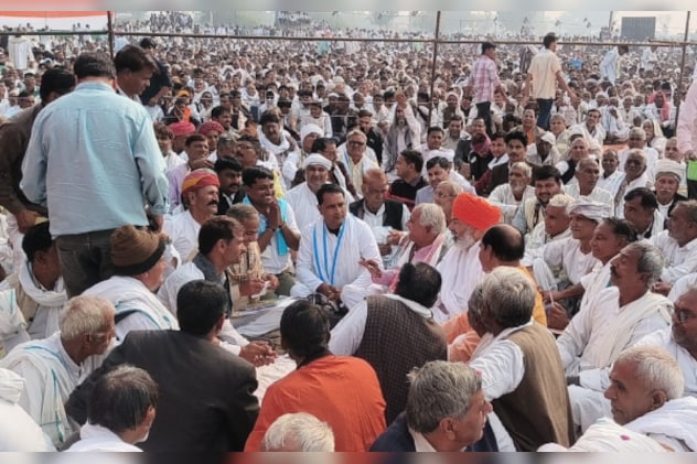 सपोटरा में डूंगरी बांध के विरोध में महापंचायत सपोटरा में डूंगरी बांध के विरोध में महापंचायत