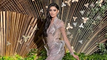 Manika Vishwakarma Stuns In A Sheer Gown At Miss Universe 2025