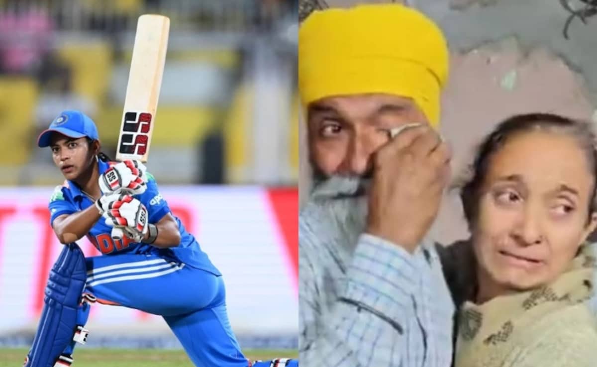 Amanjot Kaur's Family Celebrates As Team India Clinch Maiden Women's World ...