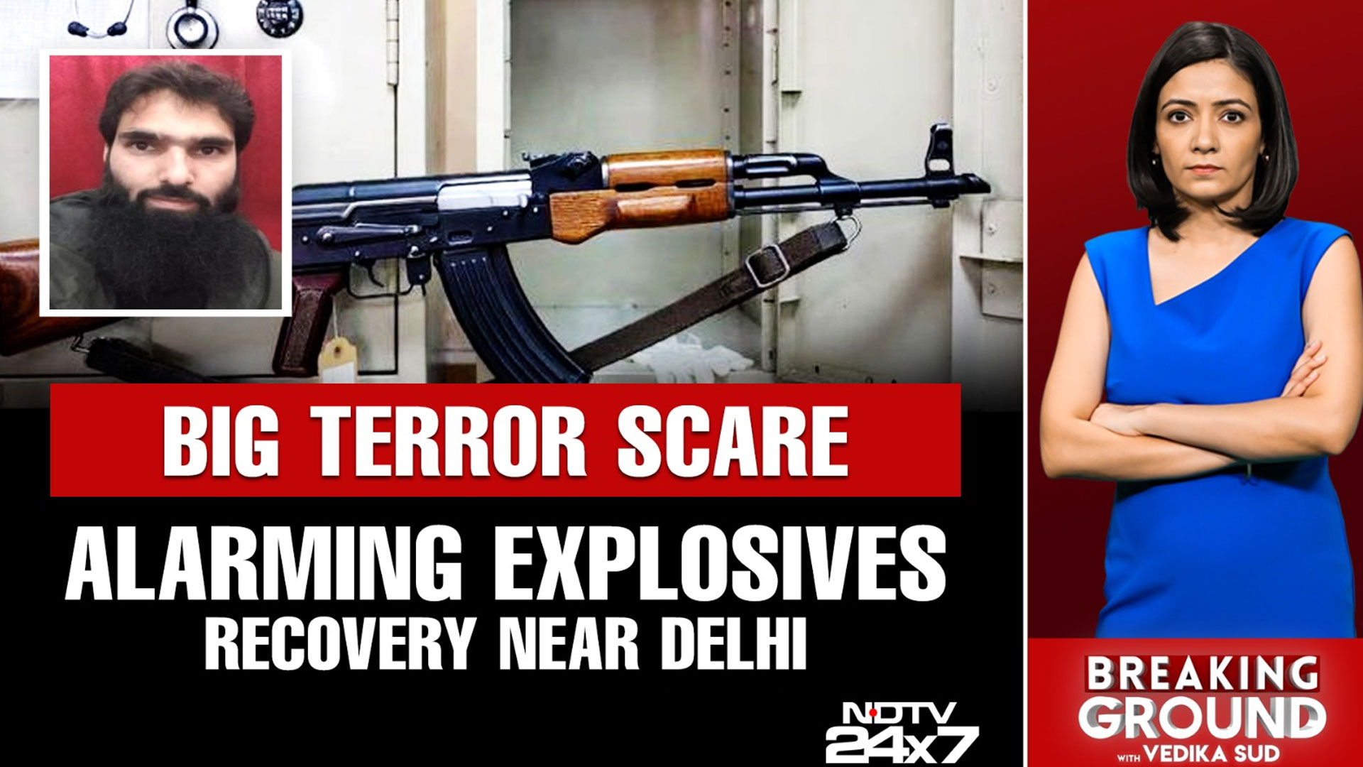 Ammonium Nitrate, 20 Timers, Rifle, Pistol: What Cops Found In Faridabad After J&K Doctors' Arrest