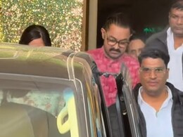 आमिर खान ने पहना पिंक कुर्ता, गर्लफ्रेंड गौरी के साथ बदला-बदला दिखा अंजाज, फैन्स ने की तारीफ